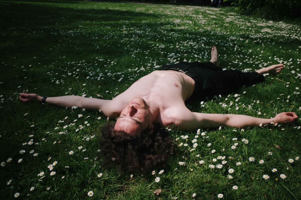 intimate photography exploring vulnerability for print-first zine 